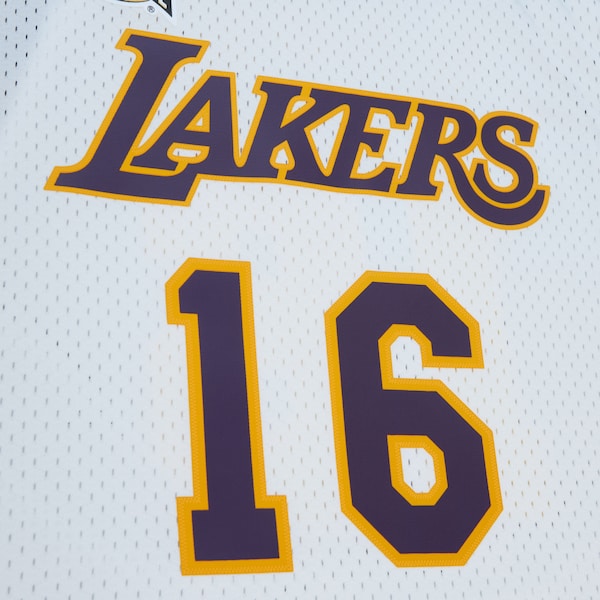 Pau Gasol Los Angeles Lakers Unisex Hall of Fame Class of 2023 Throwback Swingman Jersey - White - Image 5