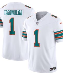 Tua Tagovailoa Miami Dolphins Nike Vapor F.U.S.E. Limited Jersey - White