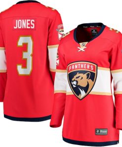 Seth Jones Florida Panthers Women's Home Breakaway Player Jersey - Red