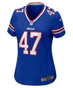 Alternative view of Christian Benford Buffalo Bills Nike Women's Game Jersey - Royal
