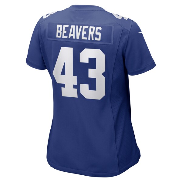 Darrian Beavers New York Giants Nike Women's Game Player Jersey - Royal - Image 3