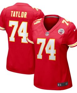 Jawaan Taylor Kansas City Chiefs Nike Women's Game Player Jersey - Red