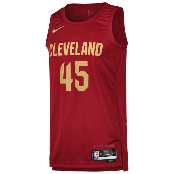 Donovan Mitchell Cleveland Cavaliers Nike Swingman Player Jersey - Icon Edition - Wine - Image 2