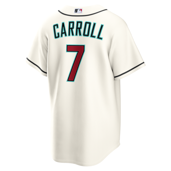 Corbin Carroll Arizona Diamondbacks Nike Home Replica Jersey - Cream - Image 5