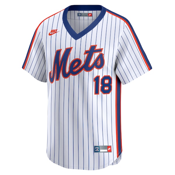 Darryl Strawberry New York Mets Nike Throwback Cooperstown Limited Jersey - Navy - Image 2