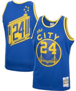 Rick Barry Golden State Warriors 2001/02 Hardwood Classics Swingman Jersey - Royal
