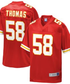 Derrick Thomas Kansas City Chiefs NFL Pro Line Retired Player Replica Jersey - Red