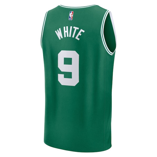 Derrick White Boston Celtics Fast Break Replica Player Jersey - Icon Edition - Kelly Green - Image 3