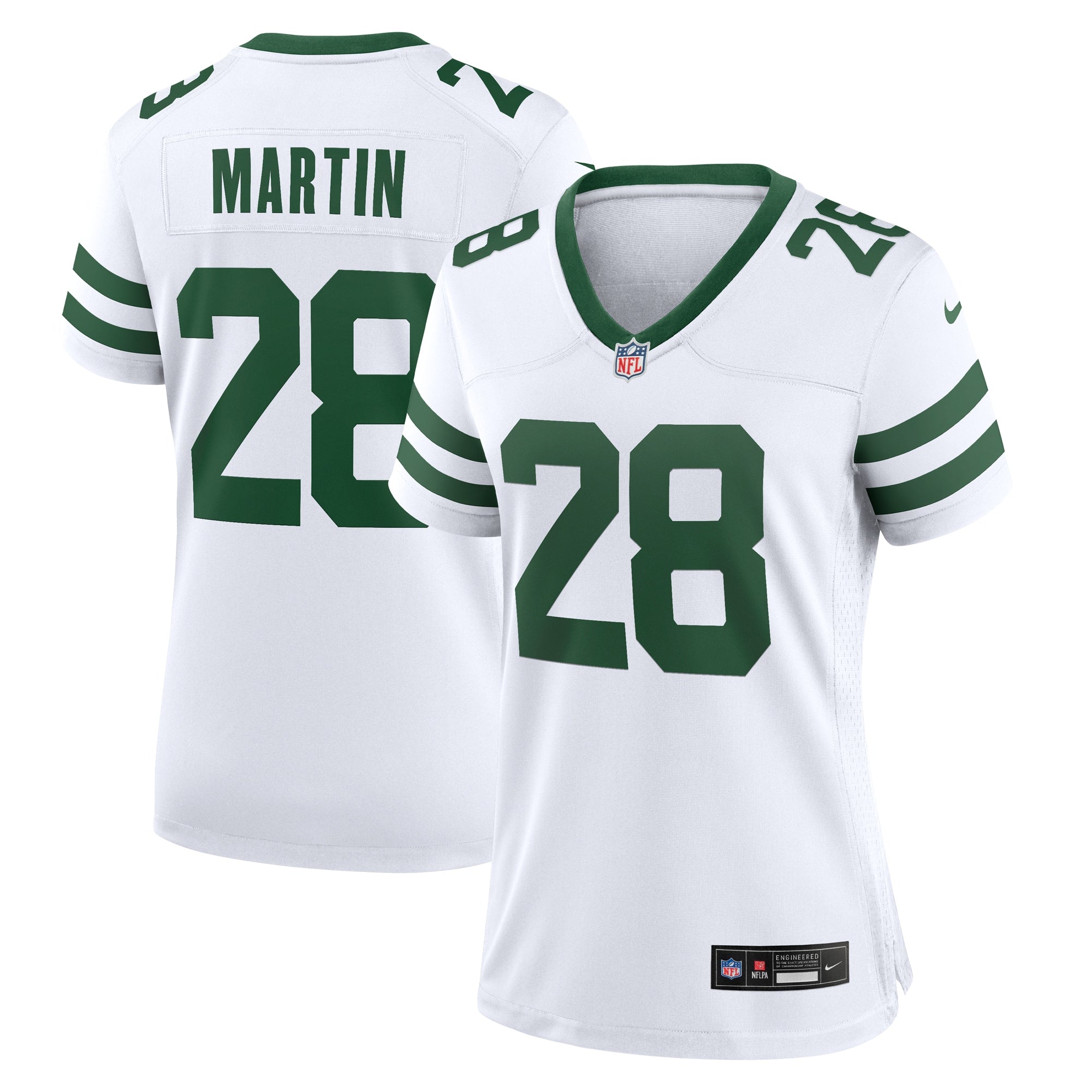 Curtis Martin New York Jets Nike Women's Game Retired Player Jersey - Gotham Green/White - Image 2