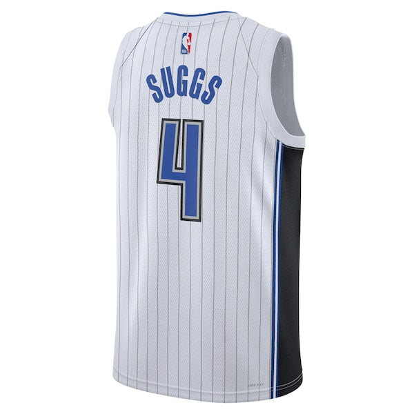 Jalen Suggs Orlando Magic Nike Unisex Swingman Jersey - Association Edition - White/Black - Image 4