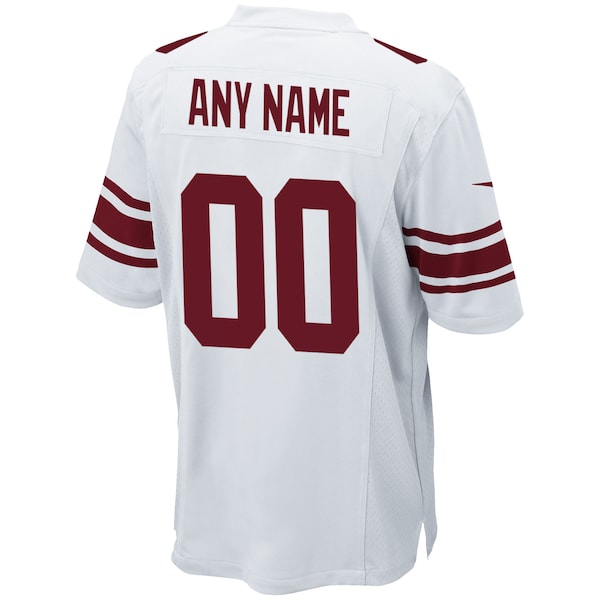 New York Giants Nike Custom Game Jersey - White - Image 3