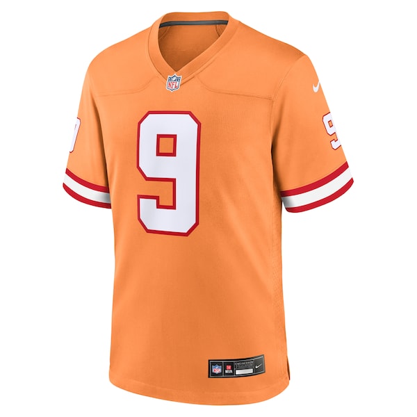 Joe Tryon-Shoyinka Tampa Bay Buccaneers Nike Throwback Game Jersey - Orange/Red - Image 3