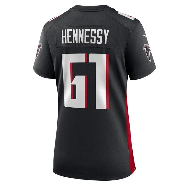 Matt Hennessy Atlanta Falcons Nike Women's Team Game Jersey - Black - Image 4