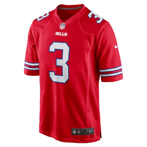 Damar Hamlin Buffalo Bills Nike Alternate Game Jersey - Red - Image 2