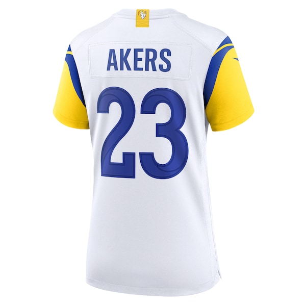Cam Akers Los Angeles Rams Nike Women's Game Jersey - White - Image 4