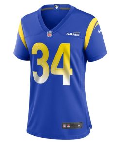 Alternative view of Tanner Ingle Los Angeles Rams Nike Women's Home Game Jersey - Royal