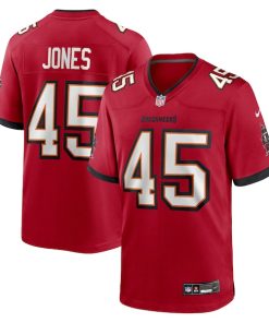 Deion Jones Tampa Bay Buccaneers Nike Team Game Jersey -  Red