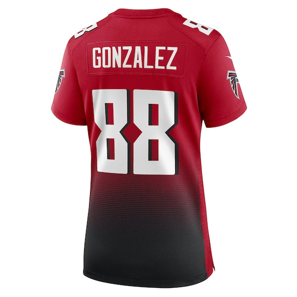 Tony Gonzalez Atlanta Falcons Nike Women's Retired Game Jersey - Red/Black - Image 4
