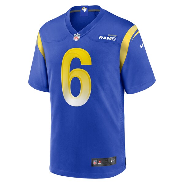 Tre'Vius Hodges-Tomlinson Los Angeles Rams Nike Team Game Jersey - Royal - Image 2