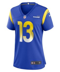 Alternative view of Stetson Bennett Los Angeles Rams Nike Women's Team Game Jersey - Royal