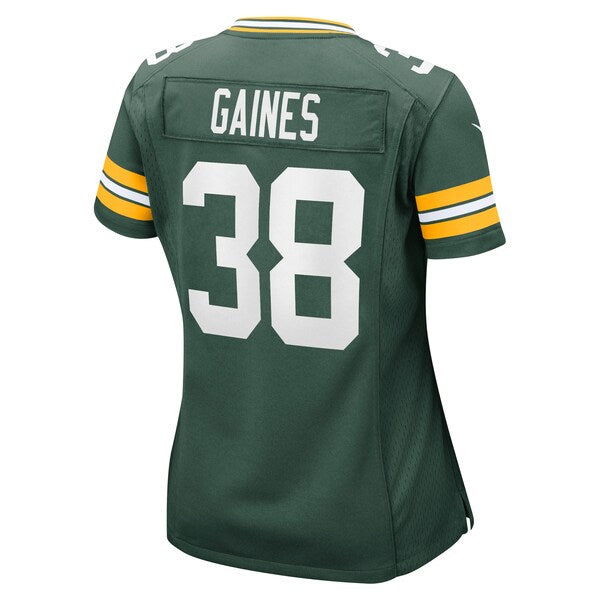 Innis Gaines Green Bay Packers Nike Women's Game Jersey - Green - Image 3