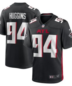 Albert Huggins Atlanta Falcons Nike Team Game Jersey -  Black