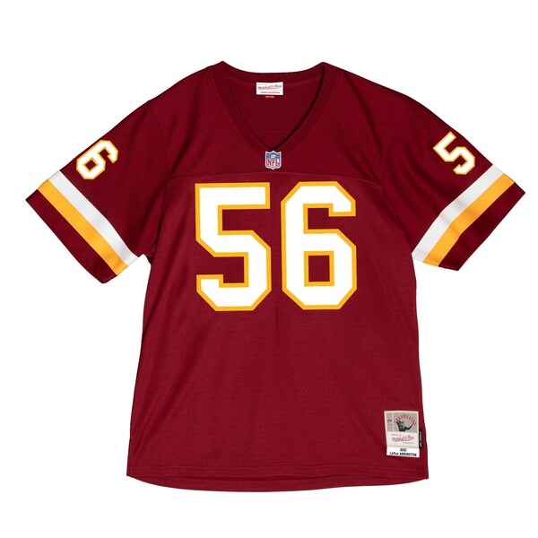 LaVar Arrington Washington Commanders 2001 Legacy Throwback Replica Jersey - Burgundy - Image 2