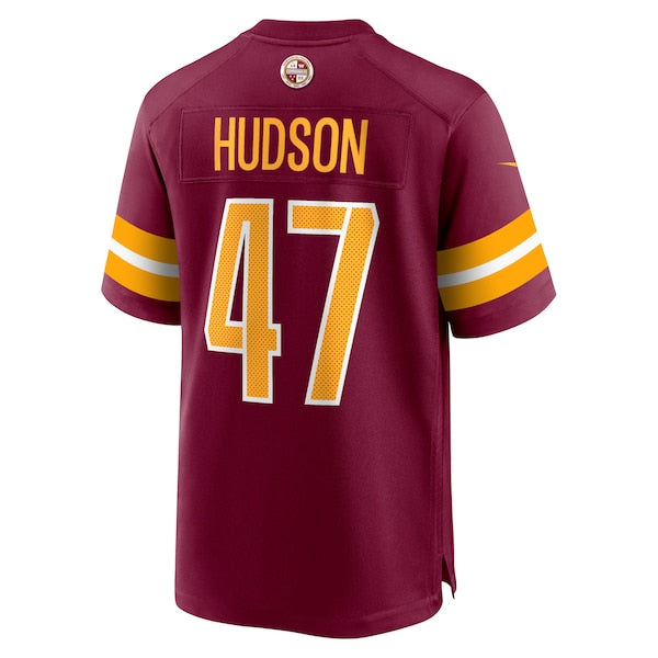Khaleke Hudson Washington Commanders Nike Game Jersey - Burgundy - Image 3