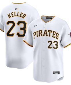 Mitch Keller Pittsburgh Pirates Nike Home Limited Player Jersey?¨C White