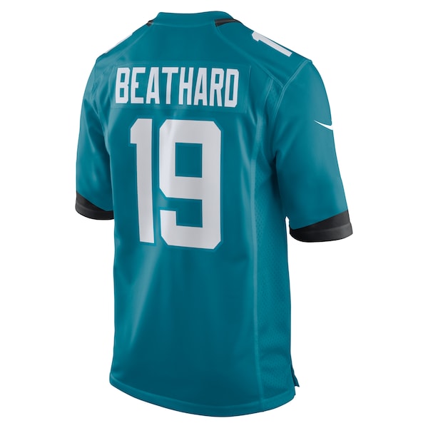 C.J. Beathard Jacksonville Jaguars Nike Team Game Jersey - Teal - Image 3