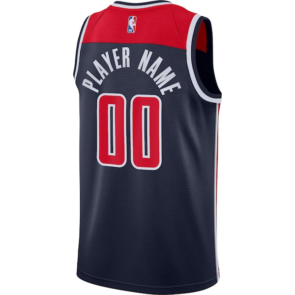 Washington Wizards Jordan Brand Swingman Custom Jersey - Statement Edition - Navy - Image 3