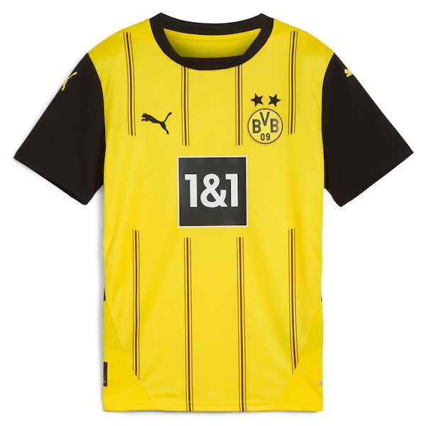 Borussia Dortmund Puma Youth 2024/25 Home Replica Jersey - Yellow - Image 2