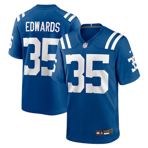 Johnathan Edwards Indianapolis Colts Nike Team Game Jersey - Royal