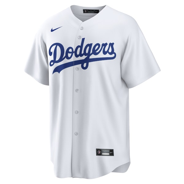 Walker Buehler Los Angeles Dodgers Nike Home Replica Player Jersey - White - Image 2