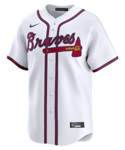 Alternative view of Atlanta Braves Nike Home Limited Pick-A-Player Retired Roster Jersey - White