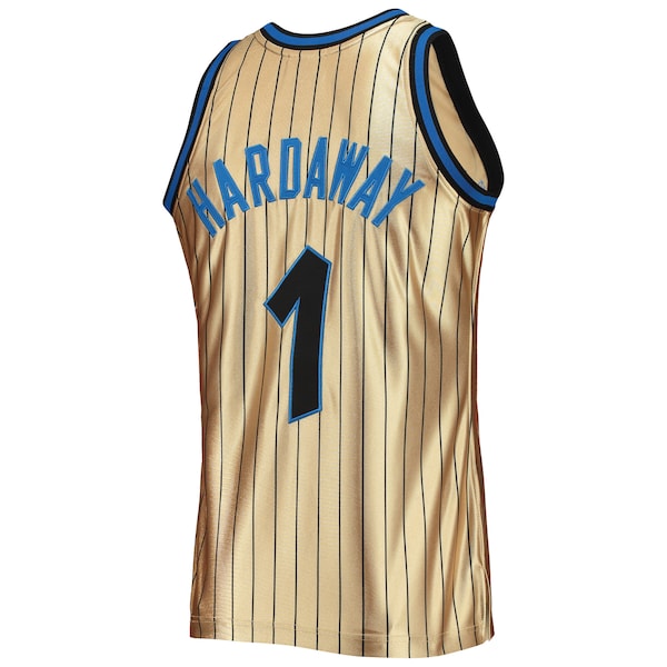 Penny Hardaway Orlando Magic 75th Anniversary 1993/94 Hardwood Classics Swingman Jersey - Gold - Image 4
