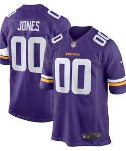 Aaron Jones Minnesota Vikings Nike Game Player Jersey - Purple