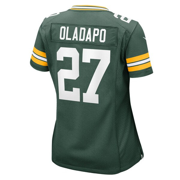 Kitan Oladapo Green Bay Packers Nike Women's Game Jersey - Green - Image 5