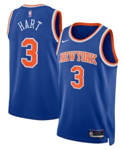 Josh Hart New York Knicks Nike Unisex Swingman Jersey - Icon Edition - Blue