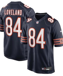 Colston Loveland Chicago Bears Nike 2025 NFL Draft First Round Pick Game Jersey - Navy