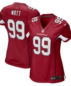 J.J. Watt Arizona Cardinals Nike Women's Game Jersey - Cardinal/Black