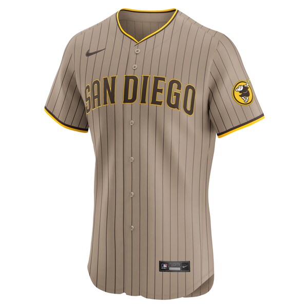 San Diego Padres Nike Alternate 2024 Jackie Robinson Day Elite Jersey - Brown - Image 2