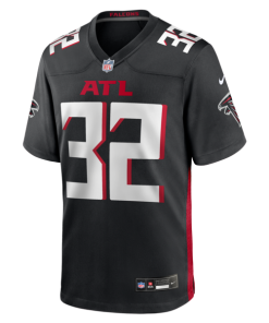 Alternative view of Keith Taylor Atlanta Falcons Nike Team Game Jersey -  Black