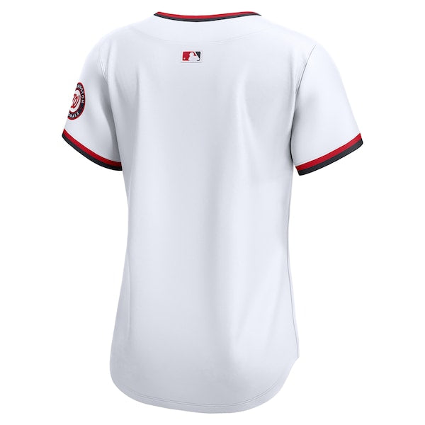 Washington Nationals Nike Women's Home Limited Jersey - White - Image 3