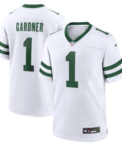 Ahmad Sauce Gardner New York Jets Nike Youth Game Jersey - White