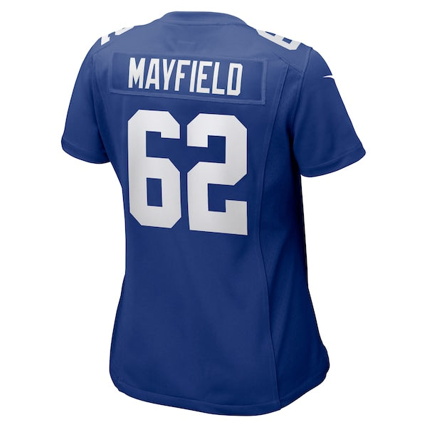 Jalen Mayfield New York Giants Nike Women's Game Jersey - Royal - Image 3