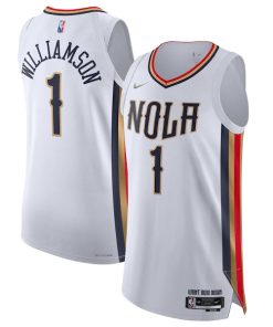 Zion Williamson New Orleans Pelicans Nike 2021/22 Swingman Jersey - City Edition - White