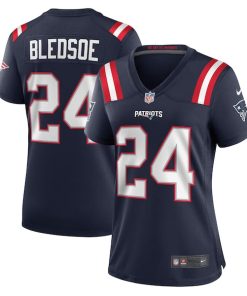 Joshuah Bledsoe New England Patriots Nike Women's Game Player Jersey - Navy