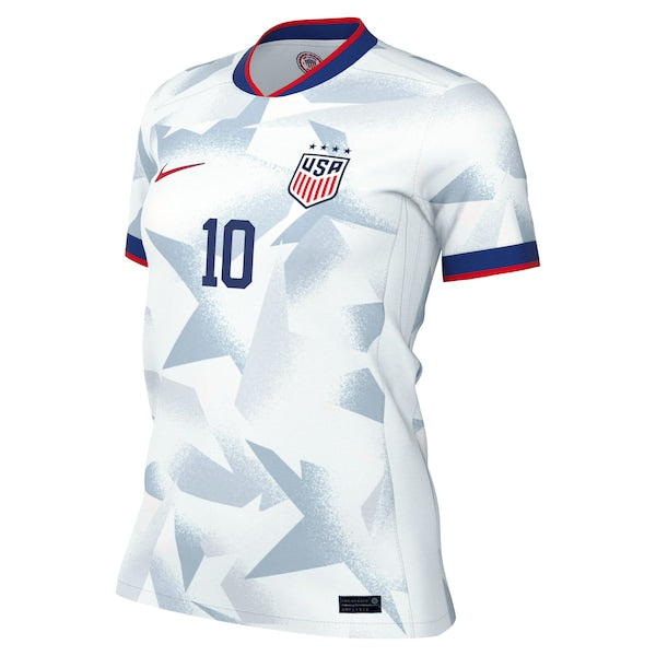 Lindsey Heaps USWNT Nike Women's 2025 Home Replica Player Jersey - White - Image 2