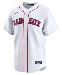 Alternative view of Tim Wakefield Boston Red Sox Nike Home Limited Player Jersey - White
